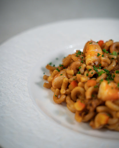FIDEUA DE MARISCO Y PESCADO