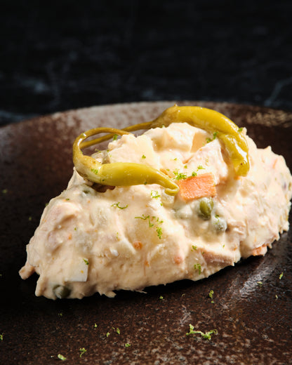 ENSALADILLA CON LIMA Y PIPARRAS
