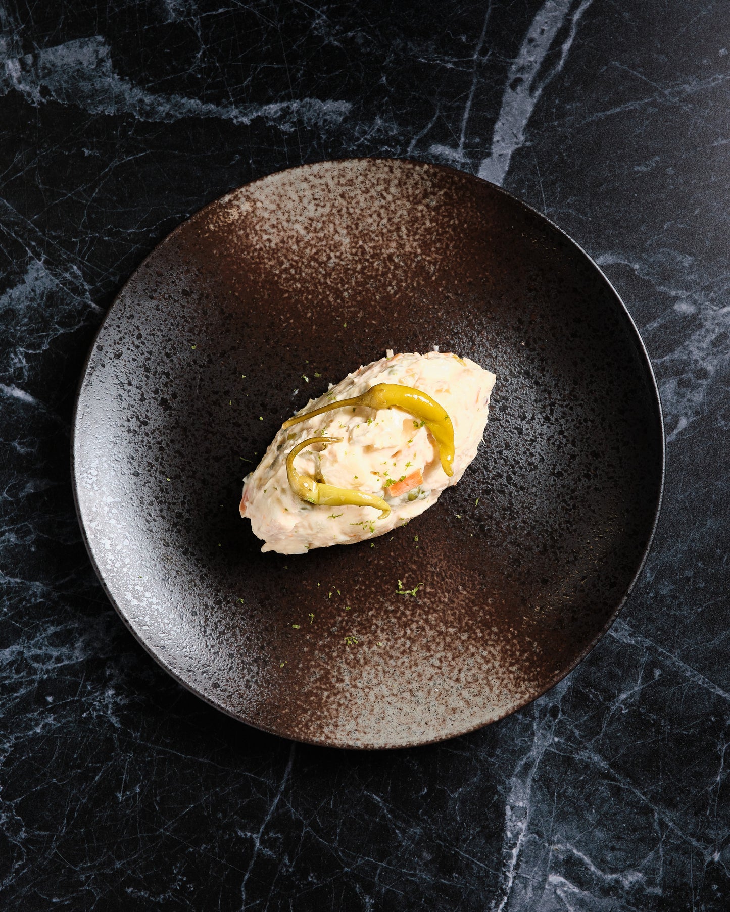 ENSALADILLA CON LIMA Y PIPARRAS